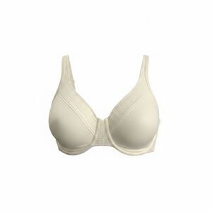 Playtex White Full Coverage Bra Size 42C Underwire Unlined Adjustable Strap